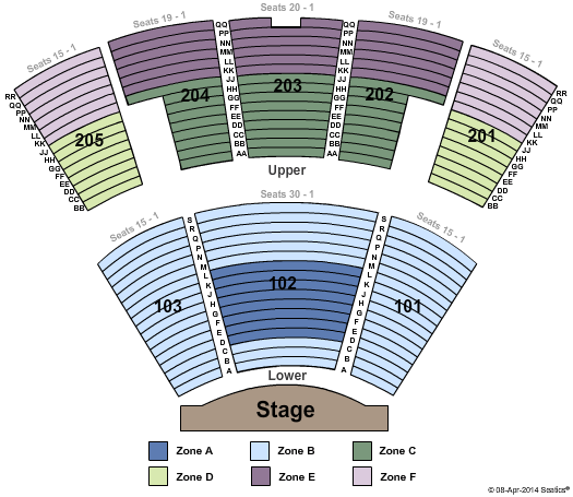 Mandalay Bay Theater Seating Chart | Brokeasshome.com